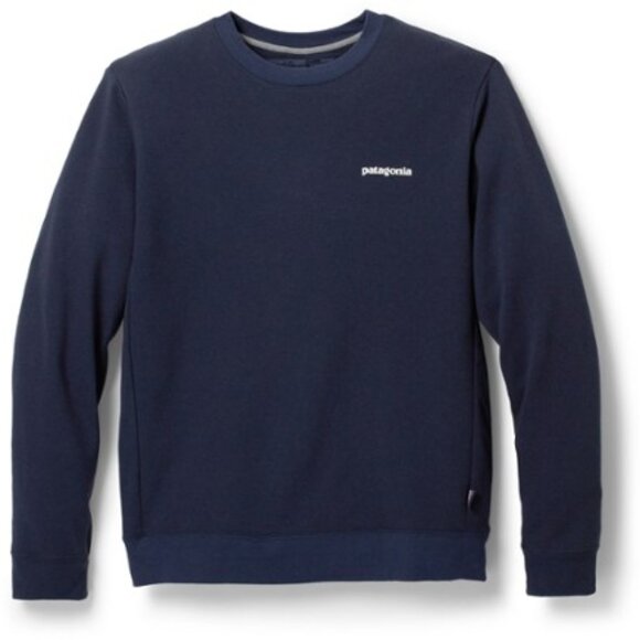 Patagonia P-6 Logo Uprisal Crew Sweatshirt - New Navy - Picture 1 of 4